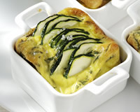 clafoutis courgette