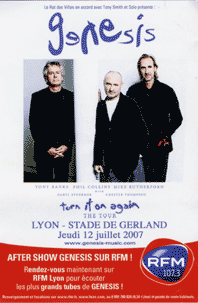 Genesis - concert Lyon 2007